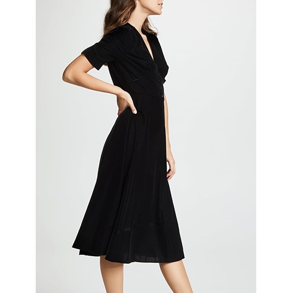 Shoshanna Dresses & Skirts - Shoshanna Black Lakewood Velvet Dress